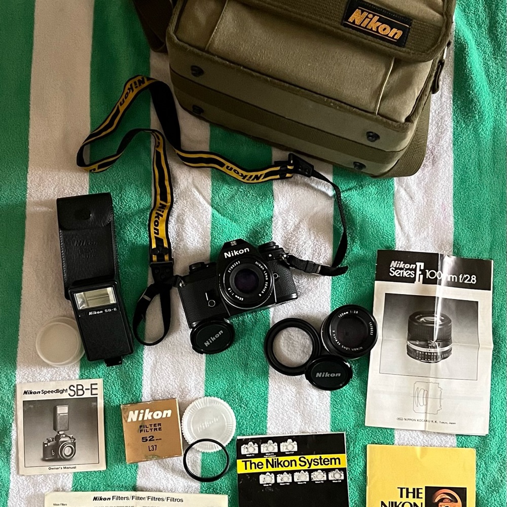 Nikon EM 35mm vintage camera